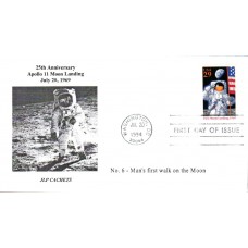 #2841 First Moon Landing JLP FDC