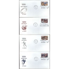 #3147-50 Football Coaches JLP FDC Set