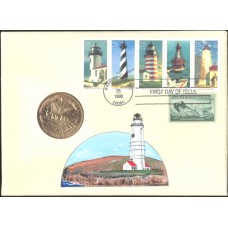 #2470-74 Lighthouses Combo Jonal FDC