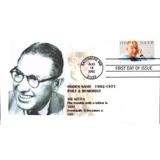 #3659 Ogden Nash Junction FDC