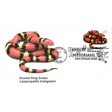 #3814 Scarlet Kingsnake Junction FDC