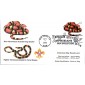 #3814 Scarlet Kingsnake Junction FDC