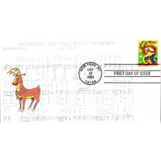 #3821 Holiday Music Makers Junction FDC
