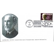 #3907 Josiah Willard Gibbs Junction FDC