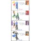 #3939-42 Latin Dances Junction FDC Set