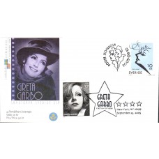 #3943 Greta Garbo Joint Junction FDC