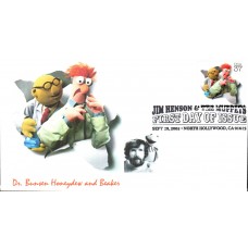 #3944h Dr Bunsen Honeydew and Beaker Junction FDC