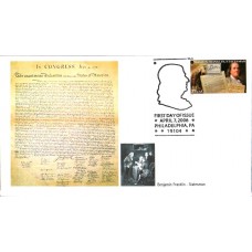 #4021 Benjamin Franklin Junction FDC