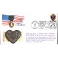 #4032 Purple Heart Junction FDC