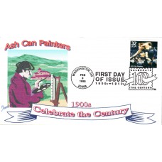 #3182h Ash Can School - Painters Juvelar FDC