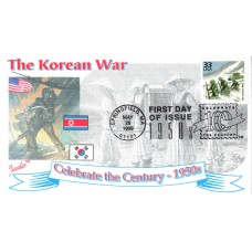 #3187e The Korean War Juvelar FDC