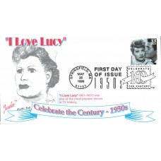 #3187l I Love Lucy Juvelar FDC