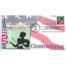 #3283 Flag Over Chalkboard Juvelar FDC