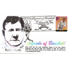 #3408h Babe Ruth Juvelar FDC