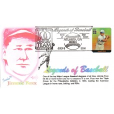 #3408n Jimmie Foxx Juvelar FDC