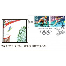 #2611-15 Winter Olympics KAH FDC