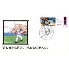 #2619 Olympic Baseball KAH FDC