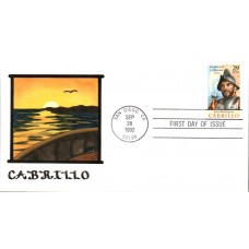 #2704 Juan Rodriguez Cabrillo KAH FDC