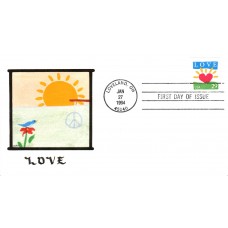 #2813 Love - Sunrise KAH FDC