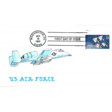 #3167 US Air Force Plate KAH FDC