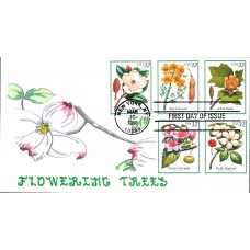 #3193-97 Flowering Trees KAH FDC