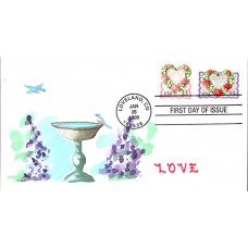 #3274-75 Victorian Love KAH FDC