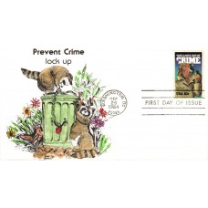 #2102 McGruff the Crime Dog Karen's FDC