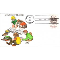 #2106 Nation of Readers Karen's FDC