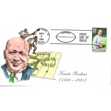 #2376 Knute Rockne Karen's FDC