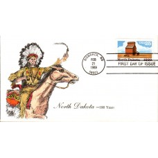 #2403 North Dakota Statehood Karen's FDC