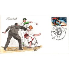 #2619 Olympic Baseball Karen's FDC