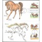 #2756-59 Sporting Horses Karen's FDC Set