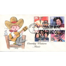 #2771-74 Country Music Karen's FDC