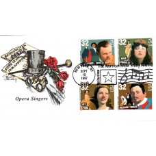 #3154-57 Opera Singers Karen's FDC