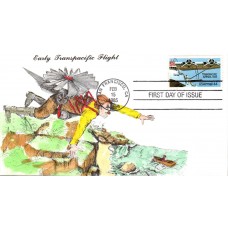 #C115 Transpacific Airmail Karen's FDC