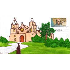 #C116 Junipero Serra Karen's FDC