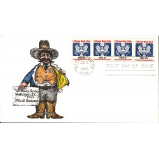 #O127//30 Official - Eagle Karen's FDC