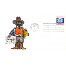 #O135 Official - Eagle Karen's FDC