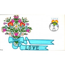 #2248 LOVE - Hearts Karoline's FDC