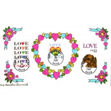 #2248 LOVE - Hearts Combo Karoline's FDC