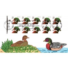 #2484 Wood Duck Karoline's FDC