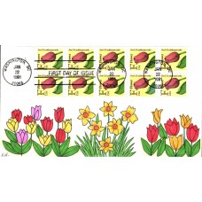 #2519 F - Tulip Karoline's FDC