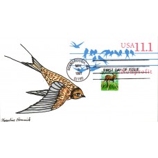 #U620 Swallows Karoline's FDC