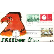 #2086 Louisiana World Expo Dual Keane FDC