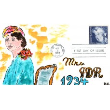 #2105 Eleanor Roosevelt Keane FDC