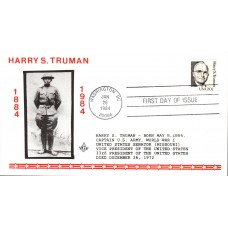 #1862 Harry S. Truman Kenick FDC