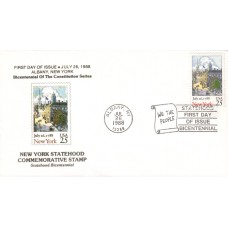 #2346 New York Statehood Key FDC