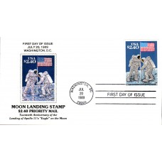 #2419 First Moon Landing Key FDC