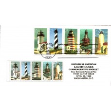 #2470-74 Lighthouses Key FDC