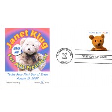 #3654 Stick Bear Klug FDC